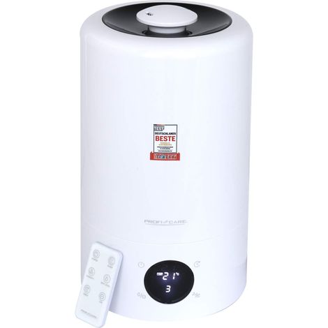 PROFICARE Luftbefeuchter Ionisierungsfunktion Ultraschall Timer PC-LB 3077-'70002234'
