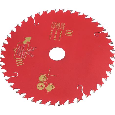 Lame de scie en alliage dur 40 dents 11 000 tr/min, disque de coupe de précision pour le travail du bois, 182 x 1,7 x 25,4 mm - 40 dents (1/5)