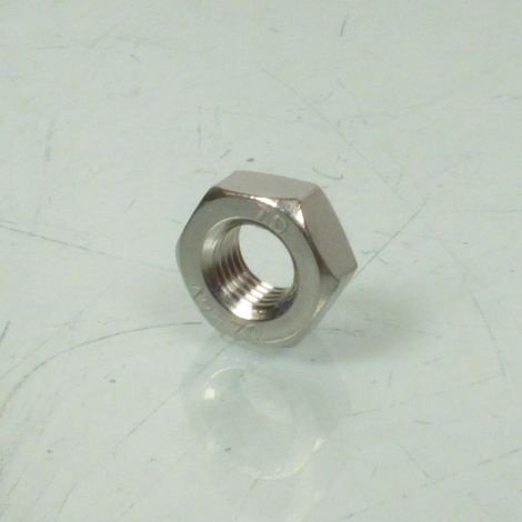 Écrou métrique inox de rétroviseur M10x1.25 standard DIN934 A2-70 (1/3)