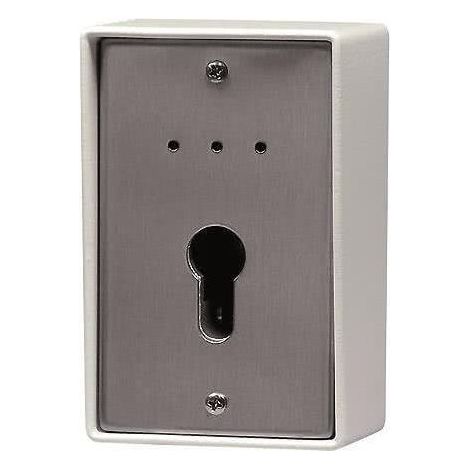 Interruttore a chiave metallico Indexa con LED e buzzer