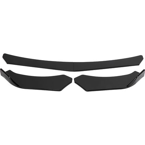Lame de pare-chocs avant, kit carrosserie avec spoiler noir brillant, universel, compatible avec Vauxhall et Opel (1/5)