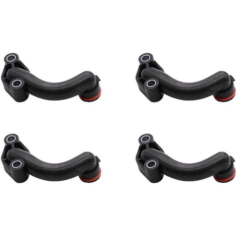 Compatible avec Jeep Grand Cherokee - Crude Oil 3.0T Dodge Ram - Kit de 4 durites de radiateur de dérivation d'eau pour automobile - Référence : 68211200AC 68211200AB (1/5)