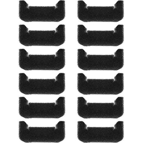 12er-Pack Schaumstofffilter für Katzenbrunnen – Ersatzschwämme für Haustierbrunnen (1/5)