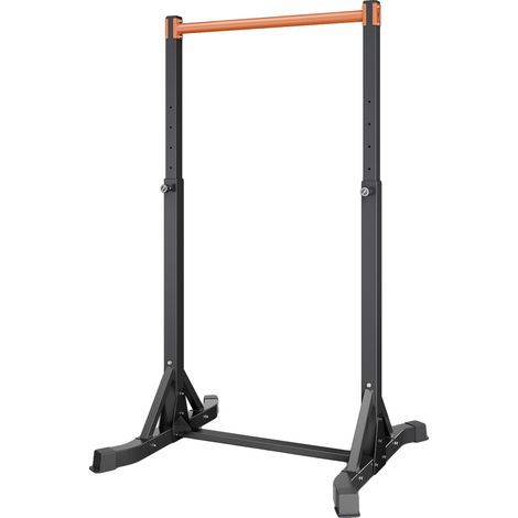 VEVOR Klimmzugstange, 150 kg Belastbarkeit, freistehend, H-förmiger Rahmen, Stahlrohr, 8 Widerstandsstufen, Einzelstangenversion, nicht klappbar (1/2)