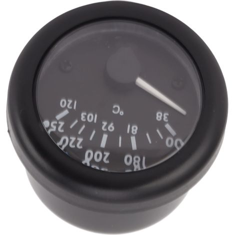 Wasserthermometer für Dieselgeneratoren, Wasserthermometer mit VDO-Anzeige, Thermometer für Baumaschinen und Fahrzeuge, 24 V (1/5)