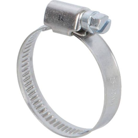 Collier de Serrage Inox Lot de 2 - 12-20 mm - 9 mm de l. - Résistant et Durable - D-Work