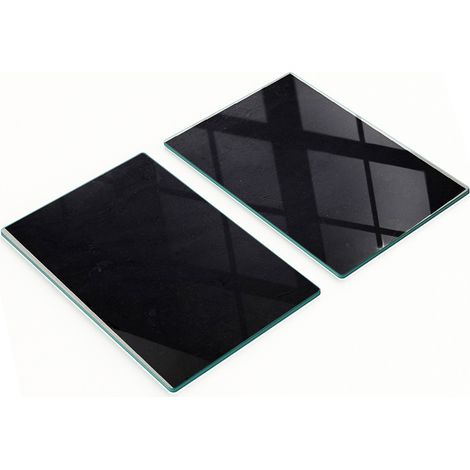 Lavagne da cucina in vetro temperato con grafica, bacheca 2x40x52 cm (1/5)