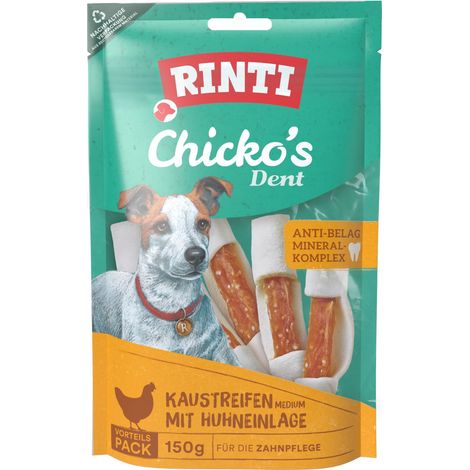 Rinti Hundesnacks Huhn Medium Chicko Dent 150 g Snacks