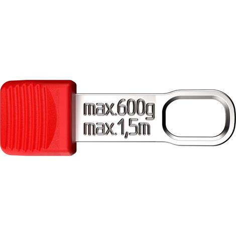 Draper 25154 KNIPEX 00 62 10 TR TetheredTool Clips Red (10 Pieces), 30mm