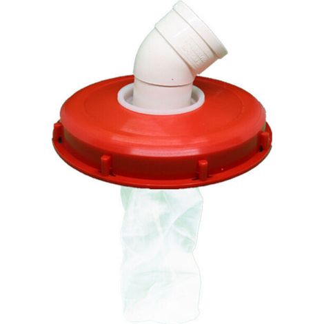 IBC-Tankdeckel mit waschbarem Nylonfilter für 1000 Liter – IBC-Tankzubehör – Regenwasserfilter (245 mm) – KZQ