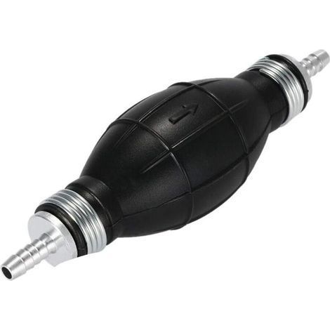 8-mm-Kraftstoffvorpumpe, elektrische Inline-Handpumpe für Boote, Aluminium, Benzin, Diesel, Öl, Wasser, Transferpumpe, Kfz, Garten, Auto (1/4)