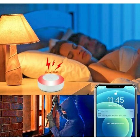 Kit antifurto allarme wifi smart home compatibile con Alexa e Google Assistant (1/5)