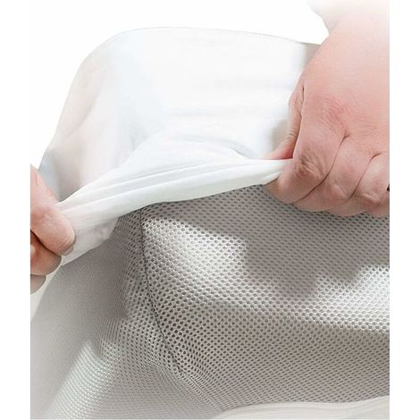 VURAHOME - Protège-matelas - dimensions 150x200cm - surmatelas imperméable - protège-matelas - anti-allergique aux acariens et aux moisissures - respirant en différents (1/5)