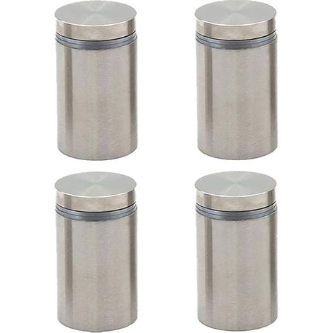 Distanziali inox per targhe Ø 18 mm - pz 4