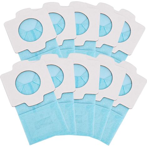 Packung mit 10 Staubsaugerbeuteln für Makita Akku-Staubsauger DCL182, CL107, CL072, CL102, BCL142, BCL182 (1/5)