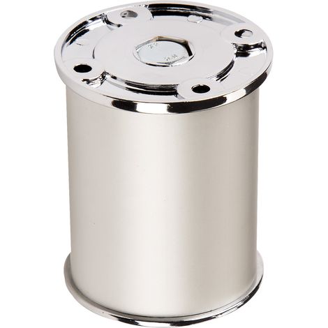 SOTECH Möbelfuß RADO (Höhe 50 mm, Ø 50 mm, Aluminium / chrom poliert) Sofafuß höhenverstellbar (1/5)