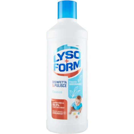 Lysoform Detersivo Pavimenti Classico 1100 ml - Disinfettante Universale