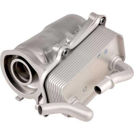 Ölkühler mit Gehäuse for Mercedes C CLK ML 6+8 Zylinder M112 + M113 1121880401 (1/5)