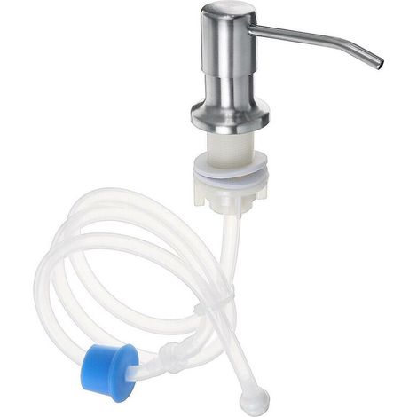 royaluxe -Distributeur de savon liquide Évier de cuisine Plastique ABS Pompe à lotion intégrée Évier de cuisine Tube d'extension (1/3)