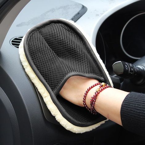 Outil de nettoyage de voiture réutilisable pour intérieur et extérieur de voiture, pour la maison, la cuisine, le bureau (1/5)
