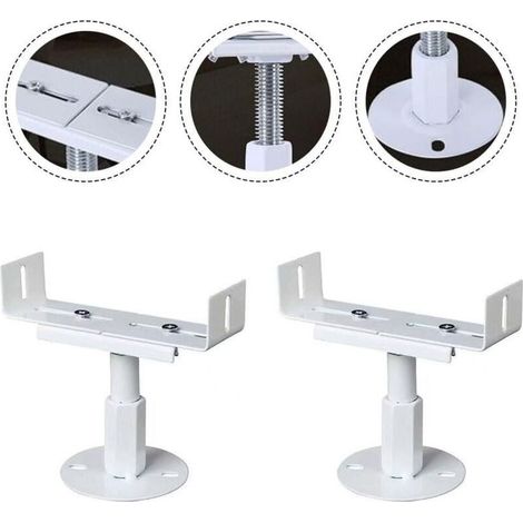 Jeux de pieds de radiateur en fer – Réglables 8-13 cm – Résistants au brouillard salin – Pour radiateurs en fonte – Style traditionnel (1/5)