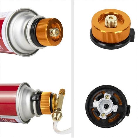 Cartouche de recharge pour réchaud de camping, adaptateur de remplissage de bouteille de gaz portable, accessoire extérieur (1/5)
