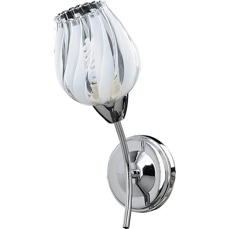Applique murale chrome verre E27 Rabalux Danila 2968 (1/4)