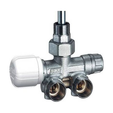 VALVOLA MONO-BITUBO TERMOSTATIZZABILE SQUADRA DX C/BOCCHETTONE (FAR) Misura: Diam. 1/2