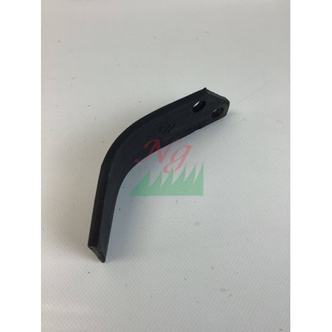 Agujero de azada curvado izquierdo 10,5 mm distancia entre centros 27 mm placa 40x6 mm SAP VALPADANA 55376 (1/4)