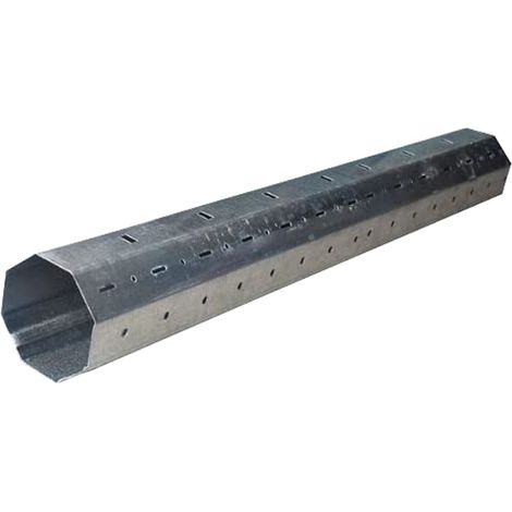 Rullo Ottagonale Tubo Zincato 5/10 Mm 60 Ml 1,6 Per Tapparelle (1/2)