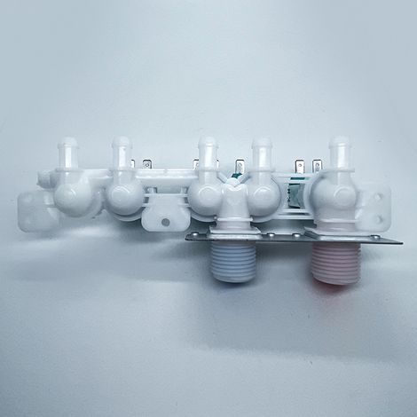 0024000126GB Lave-linge à tambour Haier, modèle universel avec une électrovanne d'arrivée d'eau et trois sorties, 220 V CA / 5 V (1/4)