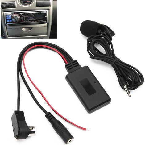 Accessoires auto : câble audio AUX, adaptateur microphone Bluetooth 5.0 pour Alpine KCA-121B AI-NET CDA-9857 CDA-9886 CDA-117 (n° 16) (1/5)