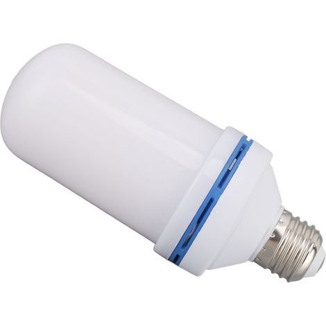Ampoules LED effet flamme 3W, 4 modes, 85-265V, capteur de gravité, culot E26, pour la décoration des fêtes de Noël et d'Halloween. (1/5)