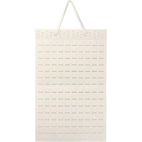 foldable earring stand that can hold up to 300 pairs of earrings for women and ladies, beige (1/5)