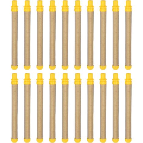 Filtres pour pistolet à peinture sans air sourcing map (lot de 20), 100 mm long, 10 diamètre,
