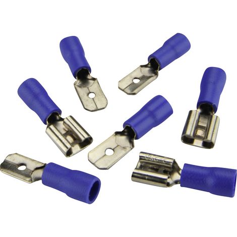 Steckverbinder-Set 2,5 mm² 6,3 mm x 0,8 mm Steckverbinder (1/2)