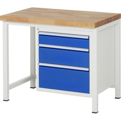 Établi Rau modèle 8159, L 1000 x P 900 x H 840mm