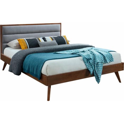 Cama Houston 459 , Doble, 160x200, Madera, Somieres, 166x209x106cm (1/5)