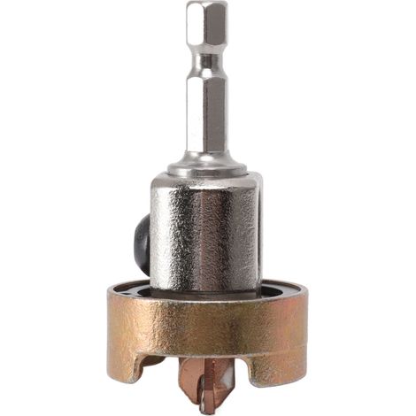 Mèche à fraisage ajustable en acier carbone, 5 goujures, profondeur réglable, 3/8 X 3/32 X 1/4 pouces (1/5)
