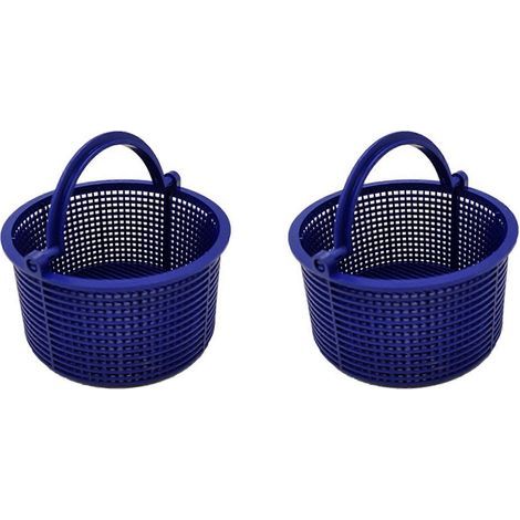Deux paniers de filtre de rechange pour skimmer/filtre de piscine SPX1096 (1/5)