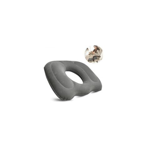 45x39cm Coussin de siège Gonflable pour hémorroïdes - Coussin d’Assise Orthopédique Rond avec Pompe, Coussin Orthopédique, Soulage Les héamorroïdes, Les Piles, Le Coccyx ou Les douleurs postnatales (1/5)