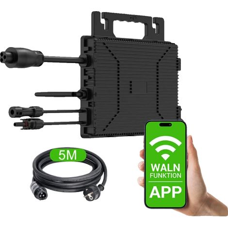 Micro Onduleur, Double MPPT, Connectivité Wi-Fi, 800W-WIFI, 220-240V (1/5)