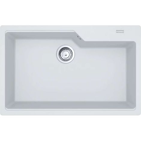 Franke Urban - Fragranit Küchenspüle UBG 610-78, 78x50 cm, eisweiß 114.0700.091 (1/2)