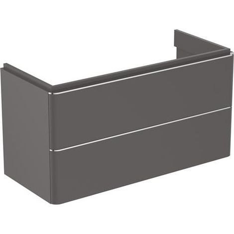 IS Untere Schubladenfront Adapto f. WTU 970mm Anthrazit matt lackiert