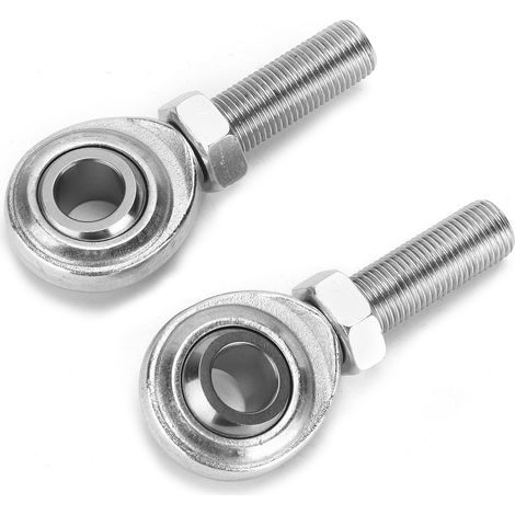 2 Stück CMR-8 Kugelgelenk Heim 1/2 Zoll Außengewinde 1/2-20 RH Universal für Auto, Motorrad, Quad, Boot (1/5)