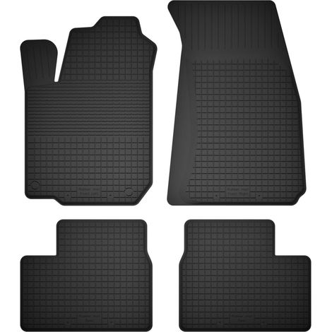 Gummifußmatten, 4er-Set, universell passend für: Dacia Lodgy Minivan (ab 2012)
