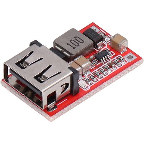 12V auf 5V 3A USB-Abwärtsreglermodul, synchrone Gleichrichtung, Ausgangsüberspannungsschutz, kompaktes Ladegerät (1/5)