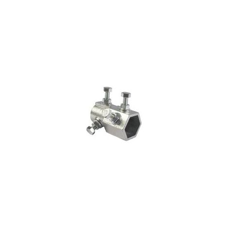 Accouplement fixe pour axe Crawford Hexa 32 mm Alu 4 boulons
