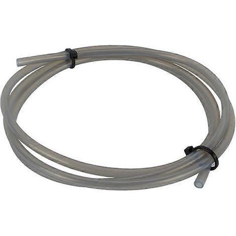 Für Bambu Lab PTFE-Schlauch ID 2,5 mm OD 4 mm Teflon auf Rohr 1,75 mm für 3D-Drucker BambuLab A1/A1 Mini/P1P/P1S/X1C 1M,A (Transparent-grau 1M)
