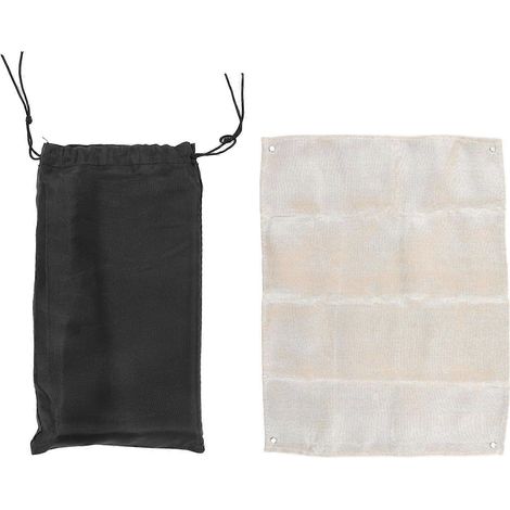 Couverture anti-feu en fibre de verre résistante aux hautes températures et ignifuge d'urgence (1/5)